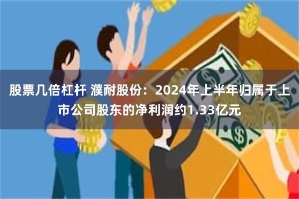 股票几倍杠杆 濮耐股份：2024年上半年归属于上市公司股东的净利润约1.33亿元