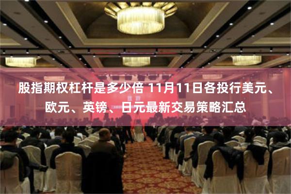 股指期权杠杆是多少倍 11月11日各投行美元、欧元、英镑、日元最新交易策略汇总