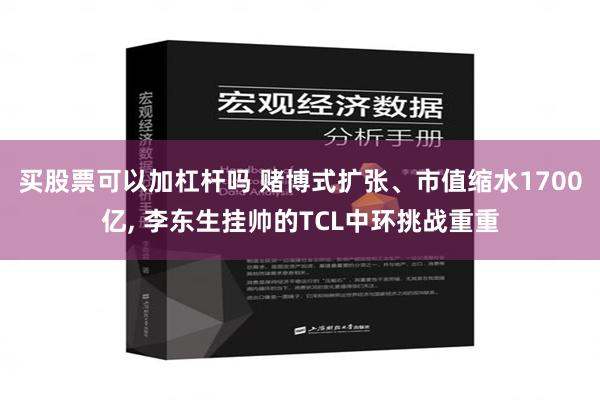 买股票可以加杠杆吗 赌博式扩张、市值缩水1700亿, 李东生挂帅的TCL中环挑战重重