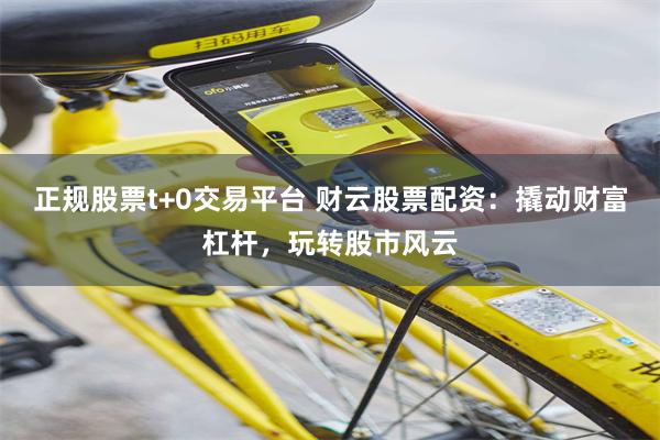 正规股票t+0交易平台 财云股票配资：撬动财富杠杆，玩转股市风云