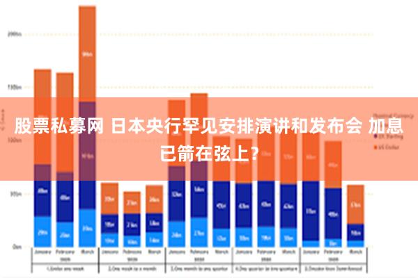 股票私募网 日本央行罕见安排演讲和发布会 加息已箭在弦上？