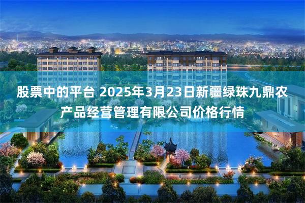 股票中的平台 2025年3月23日新疆绿珠九鼎农产品经营管理有限公司价格行情