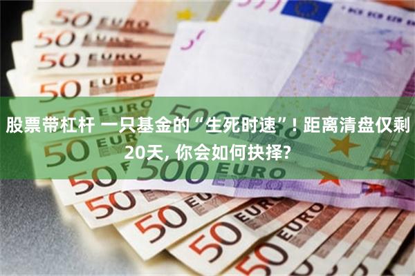 股票带杠杆 一只基金的“生死时速”! 距离清盘仅剩20天, 你会如何抉择?