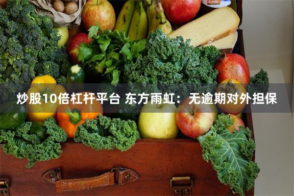 炒股10倍杠杆平台 东方雨虹：无逾期对外担保
