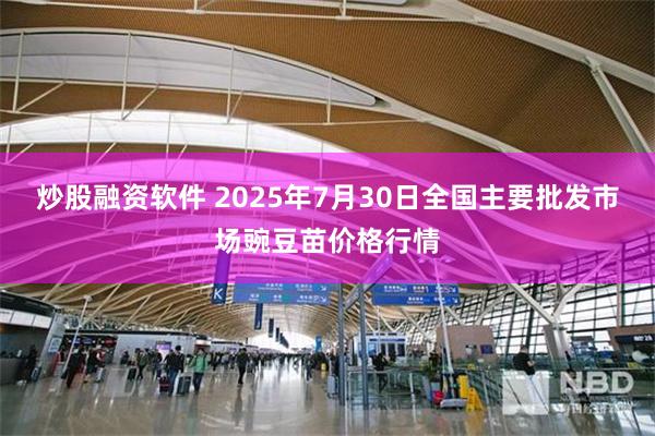 炒股融资软件 2025年7月30日全国主要批发市场豌豆苗价格行情