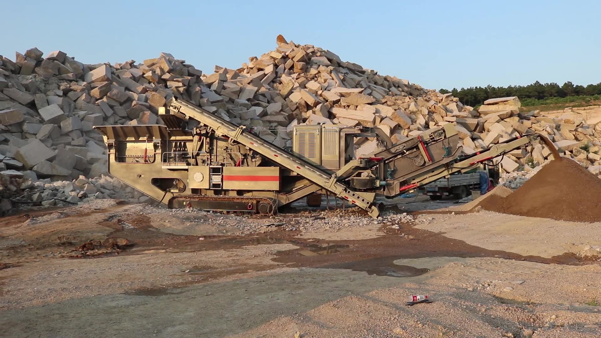 邁科路移動破碎站,礦山機械生產企業的領頭羊_嗶哩嗶哩 (゜-゜)つロ